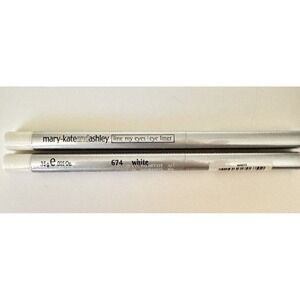 Mary-Kate and Ashley Line My Eyes Eyeliner 674 White Lot of 3 New Sealed